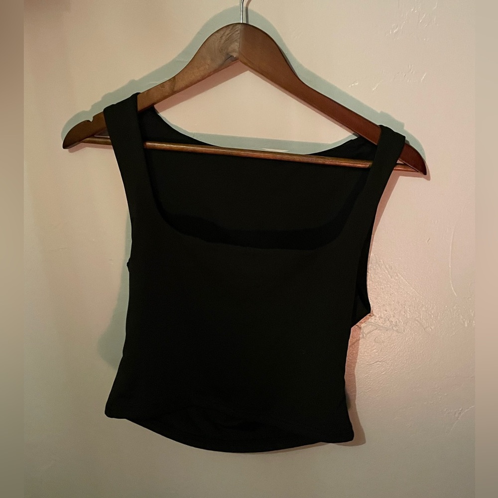 square neck tank